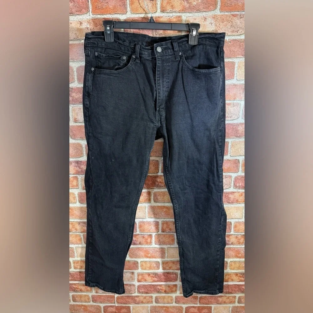 Levi's 505 Charcoal Denim Jeans men’s 36/32
